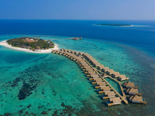 Emerald faarufushi resort vista aerea